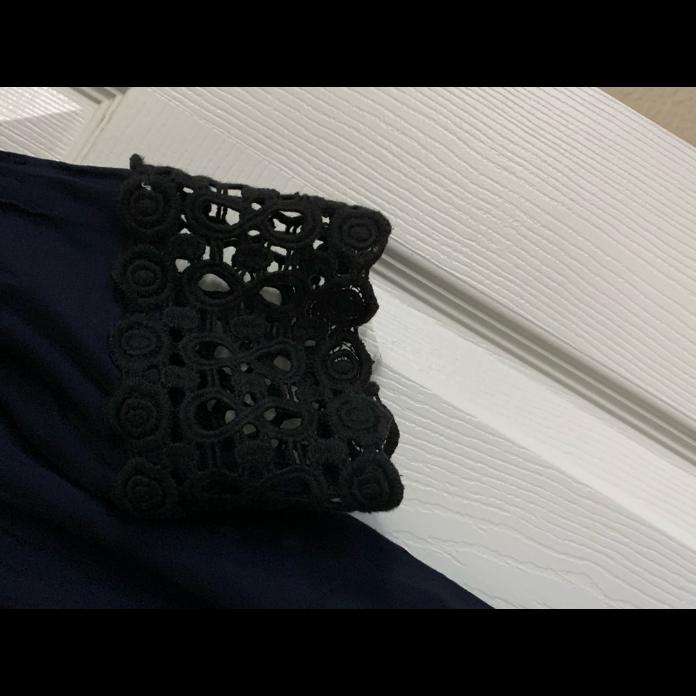 Hinge brand xs dark navy blue dress - Picture 4 of 5